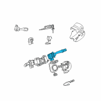 OEM 2008 Toyota FJ Cruiser Wiper Switch Diagram - 84652-35580