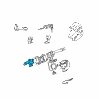 OEM Toyota FJ Cruiser Headlamp Switch Diagram - 84140-35230