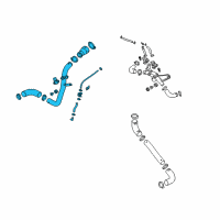 OEM 2019 Kia K900 Hose&Pipe Assembly-I/C O Diagram - 282733L101