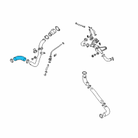 OEM Kia K900 Hose-I/C Outlet Diagram - 282873L100