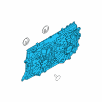 OEM Lincoln Fan Module Diagram - BL3Z-8C607-B