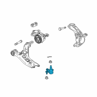 OEM 2019 Honda CR-V Joint, Front Ball (Lower) Diagram - 51220-TLA-A51