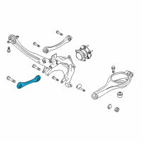 OEM Lincoln Lateral Link Diagram - EJ7Z-5500-D