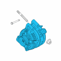 OEM 2018 GMC Acadia Alternator Diagram - 84093307