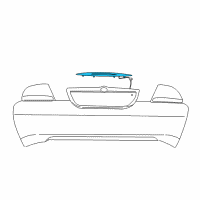 OEM 2003 Dodge Stratus Lamp-High Mounted Stop Diagram - 4805410AC