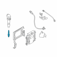 OEM Hyundai Sonata Plug Assembly-Spark Diagram - 18849-09075