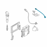 OEM 2014 Kia Sportage Sensor-Knock Diagram - 392502G700