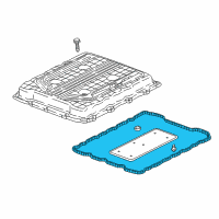 OEM 2018 Chevrolet Camaro Cover Assembly Gasket Diagram - 12642744