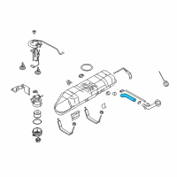 OEM 2008 Ford E-350 Super Duty Filler Hose Diagram - 4C2Z-9047-BA