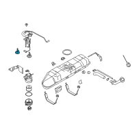 OEM Ford F-350 Super Duty Fuel Strainer Diagram - E5TZ-9J306-BA