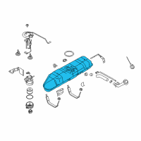 OEM Ford E-350 Super Duty Fuel Tank Diagram - 8C2Z-9002-B