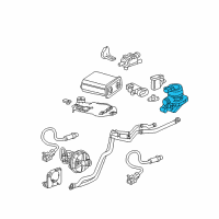 OEM 2006 GMC Envoy Check Valve Diagram - 12619110