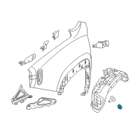 OEM 2015 Jeep Renegade Shield-Splash Diagram - 68254966AB