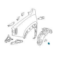 OEM 2019 Jeep Renegade Splash Diagram - 68438806AA