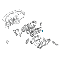 OEM 2003 Nissan Murano Switch Assy-Hazard Diagram - 25290-CA000