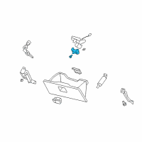 OEM 2019 Honda Civic Light Assy., Glove Box Diagram - 34254-SWA-003