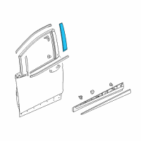 OEM 2022 Chevrolet Bolt EV Applique Diagram - 42438774