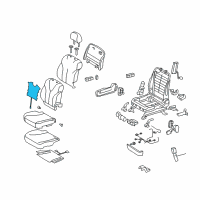 OEM 2007 Toyota Camry Seat Back Heater Diagram - 87530-06030