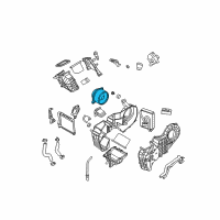 OEM 2012 Hyundai Veracruz Motor & Wheel Assembly Diagram - 97945-3J000