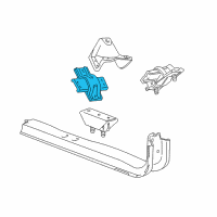 OEM 2003 Ford F-250 Super Duty Front Mount Diagram - F81Z-6038-CA