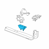 OEM 2004 Lincoln Navigator Rear Mount Diagram - 5C3Z-6068-BB