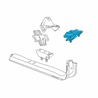 OEM Ford Excursion Front Mount Diagram - F81Z-6038-CB