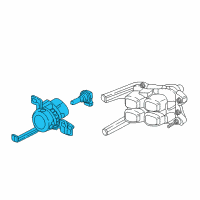 OEM Kia Sportage Front Fog Lamp Assembly, Left Diagram - 92201D9000