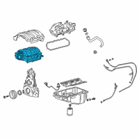 OEM 2019 Chevrolet Express 3500 Intake Manifold Diagram - 12665647