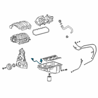 OEM 2022 Chevrolet Express 2500 Level Indicator Diagram - 12696436