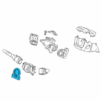 OEM Acura ILX Sensor Assembly, Steering Diagram - 35000-TR0-A01