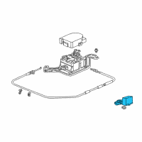 OEM Acura CL Controller, Automatic Cruise Diagram - 36700-S0K-A51