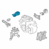 OEM 2021 Acura RDX TORQUEROD (UPPER) Diagram - 50880-TJB-A02