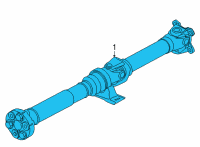 OEM 2007 BMW 335i Drive Shaft Diagram - 26-10-7-572-907