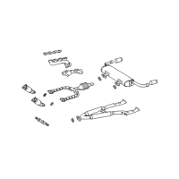 OEM 2000 Lexus SC400 Gasket, Exhaust Pipe Diagram - 90917-06059