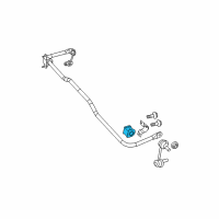 OEM Dodge Avenger Cushion-SWAY ELIMINATOR Diagram - 5272648AC