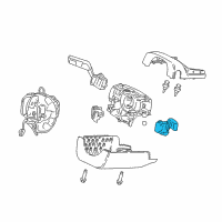 OEM 2018 Ford Fusion Wiper Switch Diagram - G3GZ-17A553-BB