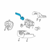 OEM 2017 Lincoln Continental Signal Switch Diagram - G3GZ-13341-AA