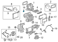 OEM GMC Sierra 1500 Actuator Diagram - 84152568