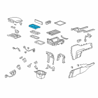 OEM Cup Holder (Upper) (Graphite Black) Diagram - 83457-SZA-A01ZA