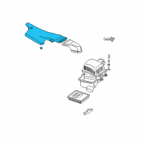 OEM 2001 BMW M3 Suction Hood Diagram - 13-71-7-830-100