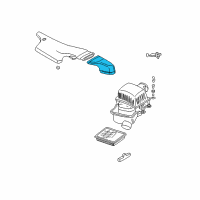 OEM 2004 BMW M3 Intake Tube Diagram - 13-71-7-830-101