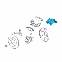 OEM 2005 Buick Terraza Caliper Diagram - 19354123