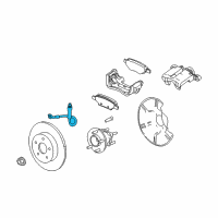 OEM Pontiac Montana Hose Asm-Rear Brake Diagram - 15899074