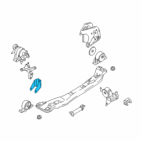 OEM 2002 Nissan Sentra Engine Mounting Block Bracket, Front Right Diagram - 11274-5M000