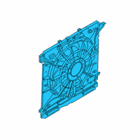 OEM 2022 Ford Police Interceptor Utility Fan Module Diagram - L1MZ-8C607-B