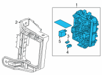 OEM Chevrolet Tahoe Junction Block Diagram - 84823327