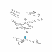 OEM Ford F-150 Rear Bracket Diagram - 4L3Z-5260-AB