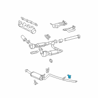 OEM 2005 Ford F-150 Front Bracket Diagram - 4L3Z-5260-AC