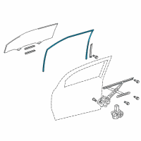 OEM 2011 Scion tC Run Channel Diagram - 68141-21050