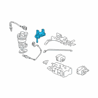 OEM 2008 Honda Ridgeline Valve, Purge Control Solenoid Diagram - 36162-RJA-A01